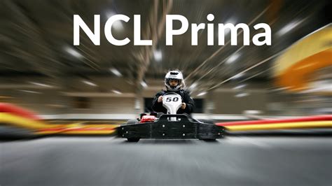 Electric Go Kart Racing On Ncl Prima Cruise Ship Youtube