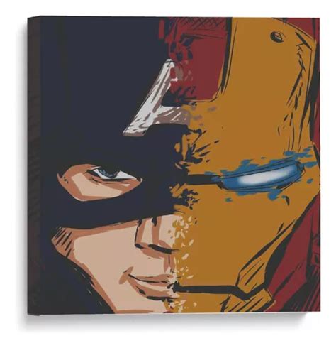 Cuadro Decorativo Canvas Capit N Am Rica Ironman X Cm