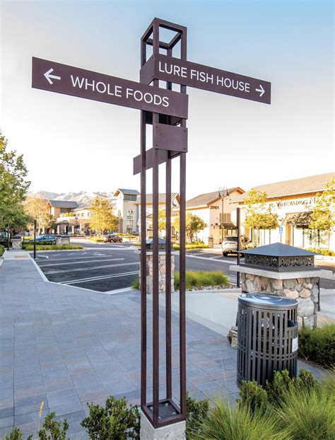 The Shops At Porter Ranch In Porter Ranch California Wayfinding