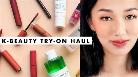 Korean Beauty Try On Haul Review Yesstyle First Impressions Youtube