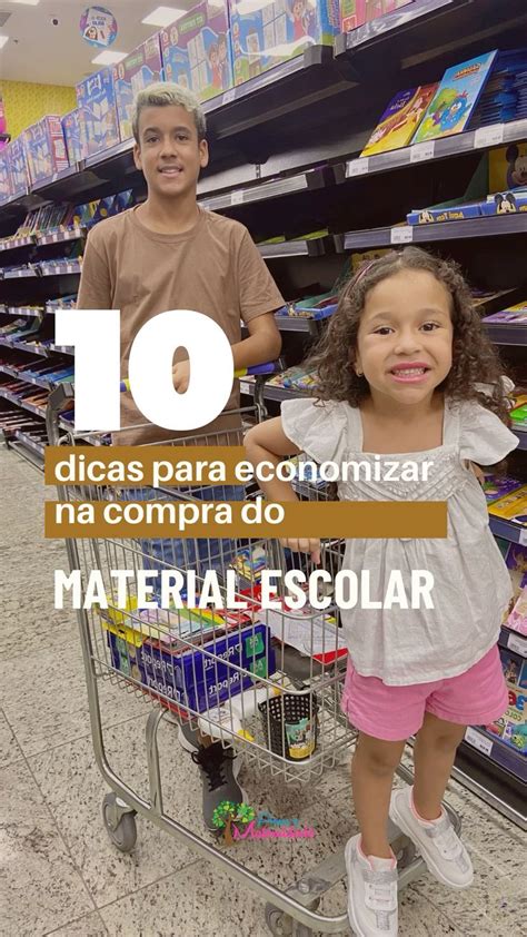 Dicas Para Economizar Na Compra Do Material Escolar