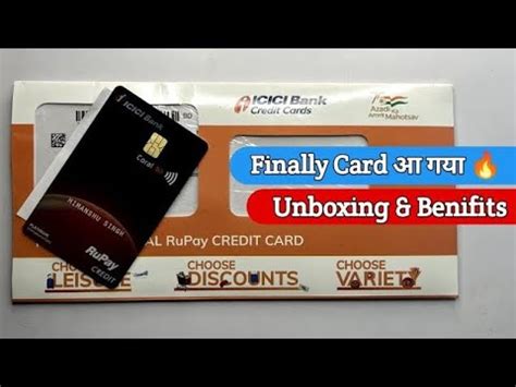 Icici Bank Coral Rupay Credit Card Unboxing Benefits Icici Coral