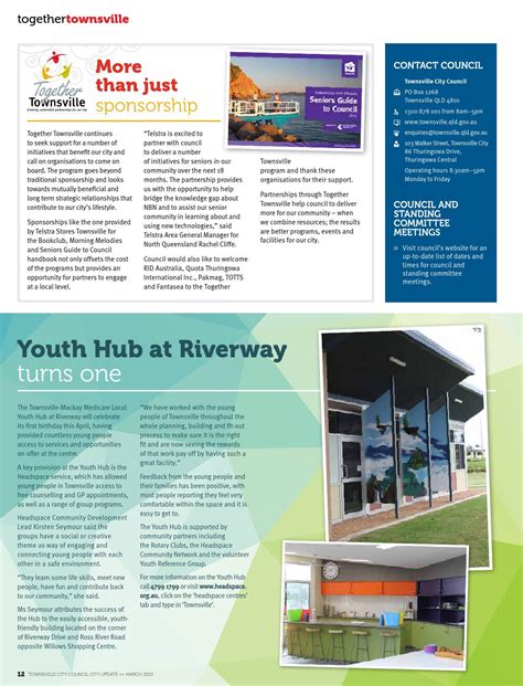 City Update March 2015 by Townsville City Council - Issuu