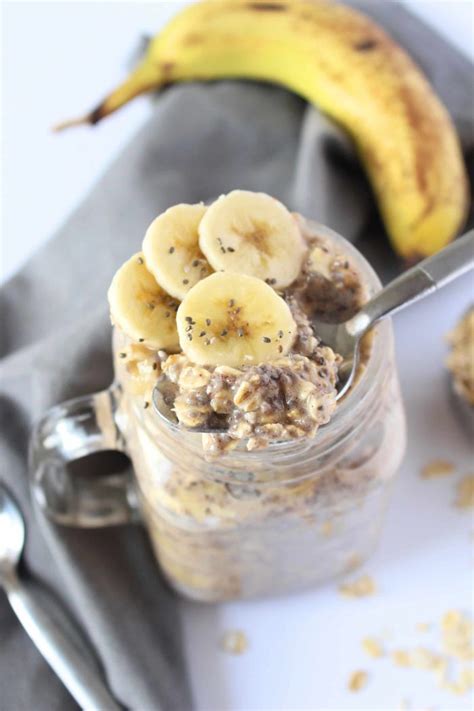 Banana Bread Overnight Oats Chelsey Amer