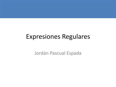 PDF Expresiones Regulares En Java DOKUMEN TIPS