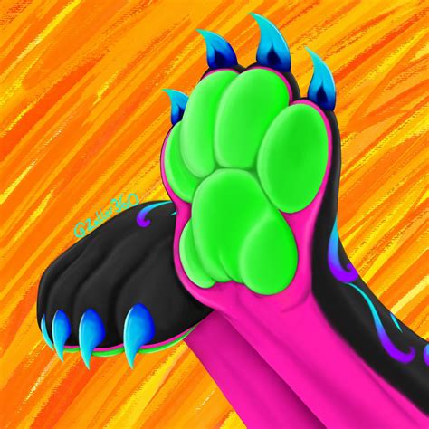 TOE BEANS (Zaller360) art by me, Com’s open : r/furry
