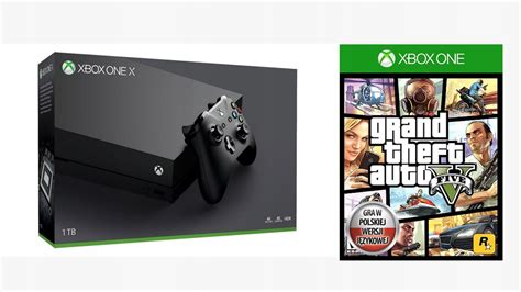 Xbox One X 4k Uhd 1tb 1000gb Gta 5 V Game Pass 8634117679 Oficjalne Archiwum Allegro