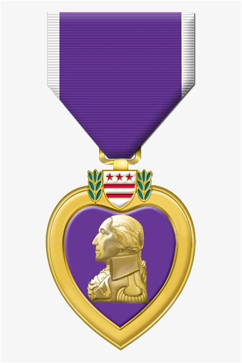 Purple Heart Military Purple Heart Transparent Png 510x1149 Free