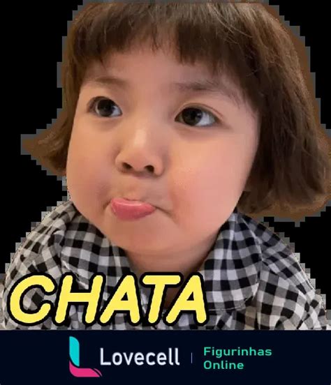 Figurinha Crian As Memes Menina Careta E Chata Para Whatsapp