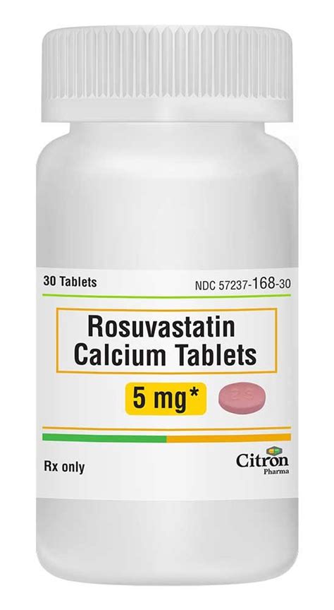 Rosuvastatin Calcium 5mg Rx Products