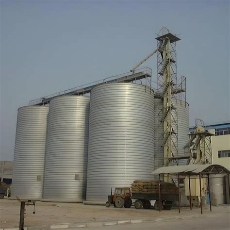 500t Galvanizing Steel Grain Silo For Corn Storage China Silo And