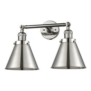 2 Light Vintage Dimmable Led Bathroom Fixture Industrial Bathroom