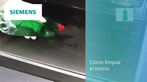 C Mo Limpiar El Horno Te Lo Contamos Siemens Youtube