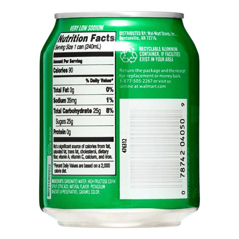 Schweppes Ginger Ale Can Nutrition Facts Blog Dandk