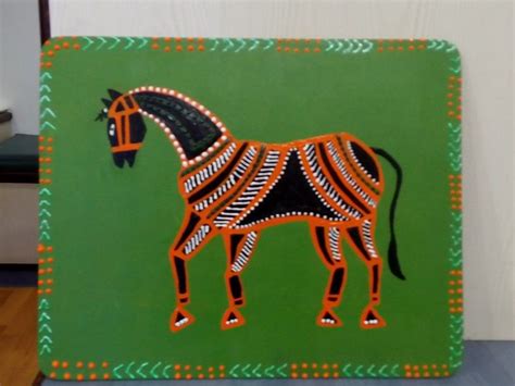 Pithora painting | Folk art painting, Indian art gallery, Indian folk art