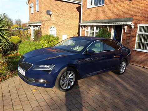 Pacific Blue Skoda Superb Mk Iii Briskoda