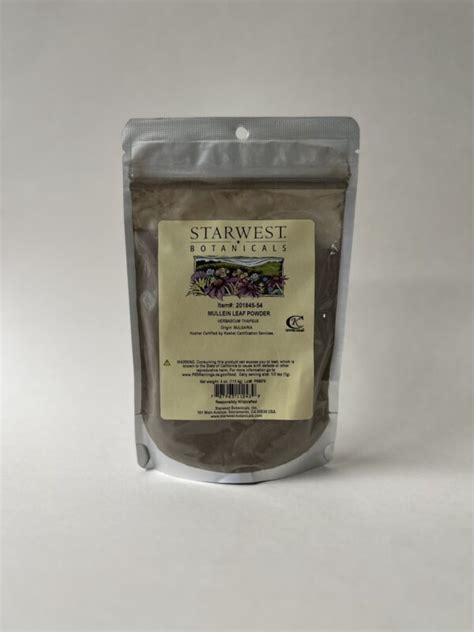 Mullein Leaf Powder - The Farmacy