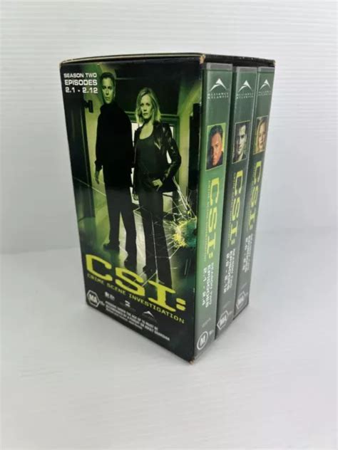 Csi Crime Scene Investigation Complete Season Vhs Box Set