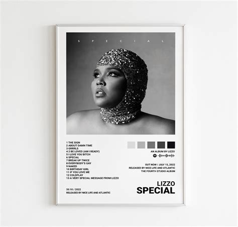 Lizzo Special Poster / Album Cover Poster Print Wall Art - Etsy