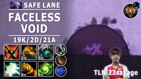 Faceless Void Safe Lane Carry 7 31b TLN 23savage Pro FV Play Dota