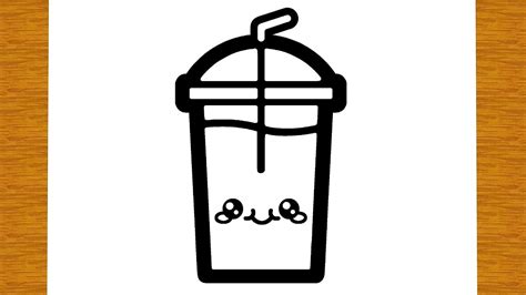 COMMENT DESSINER UN JOLI MILKSHAKE Dessins Faciles YouTube