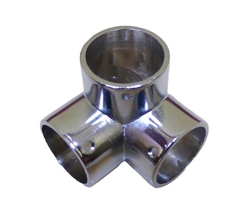 Babji Trading LLC | CHROME PIPE FITTINGS 3-WAY 25MM