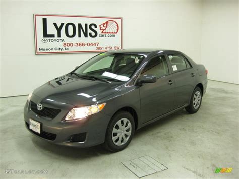 2010 Magnetic Gray Metallic Toyota Corolla LE 32534537 GTCarLot