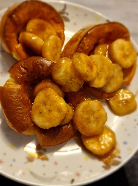 Caramelised Banana Yorkshire Pudding Recipe Image By Jemma Pinch Of Nom