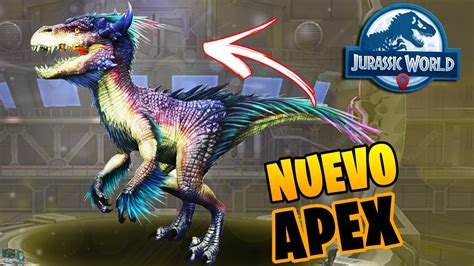 Omegaraptor Apex De Bandada ActualizaciÓn Jurassic World Alive Youtube