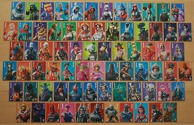 PANINI Fortnite TRADING CARDS série 1 carte Epic Legendary tenue