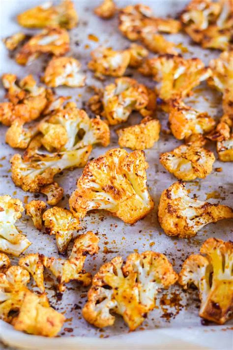 Spicy Roasted Cauliflower Easy Recipe Vegan Keto Gluten Free