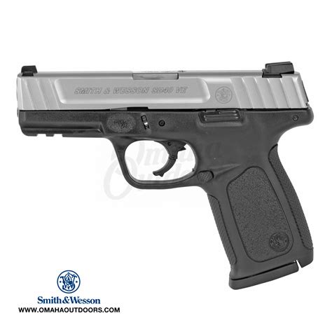 Smith And Wesson Sd40ve 10 Rd 40 Sandw Stainless Slide Pistol In Stock