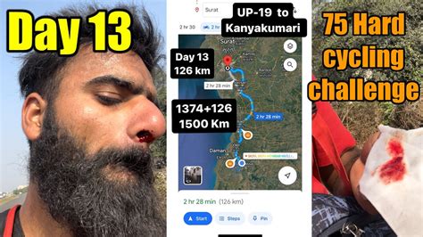 Day Km Hard Cycling Challenge Delhi To Kanyakumari