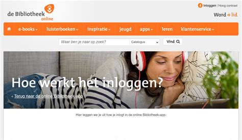 Bibliotheek App Inloggen