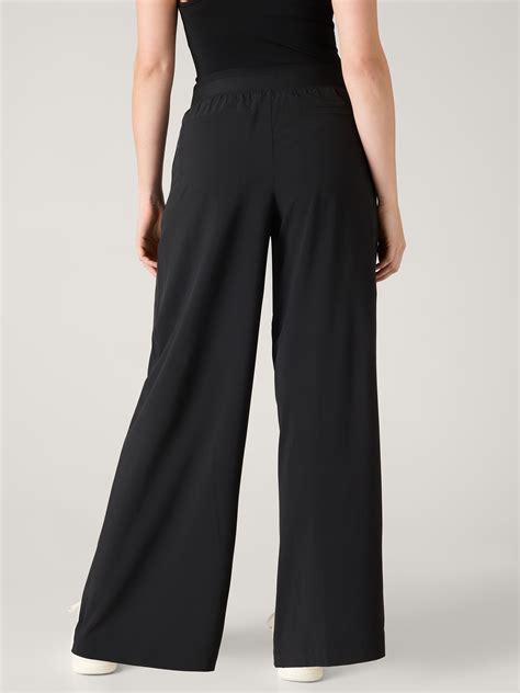 Brooklyn Heights High Rise Pleated Wide Leg Pant Athleta