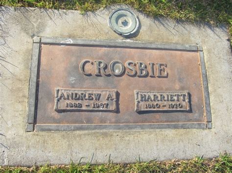 Harriet H Noe Crosbie 1880 1970 Find A Grave Memorial