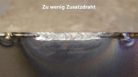 Schritt für Schritt WIG Schweißen Zusatzmaterial Zufügen Stahl 1 6 mm