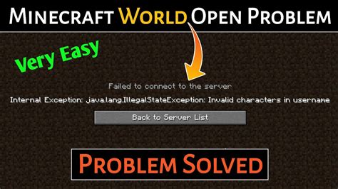 How To Fix Minecraft Connection Lost Internal Exception Java Net Socket