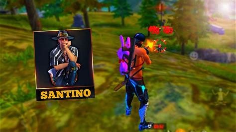 Testando O Poder Do Personagem Santino Free Fire Mobile Youtube