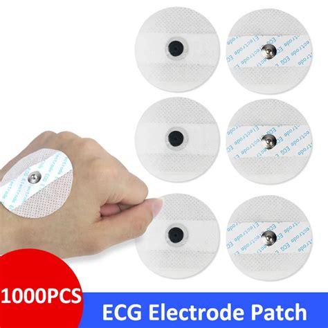 Parche De Electrodo Desechable M Dico Para Adultos Accesorios De Ecg