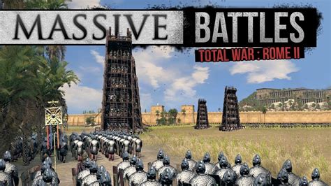 Total War Rome 2 Empire Divided Sassanid Siege Massive Battles