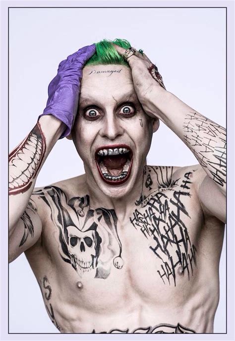 First Image Of Jared Leto As The Joker In David Ayers Suicide Squad