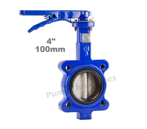 Butterfly Valve Mm Lugged Lever Handle Valve Pumps And Pipes