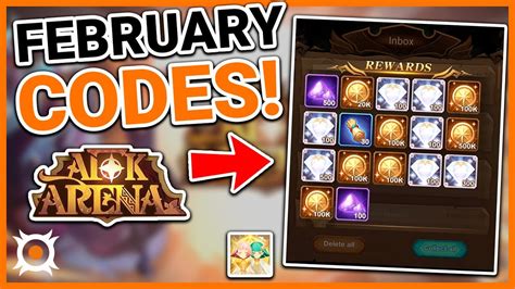 AFK Arena All Redemption Codes For February 2021 YouTube