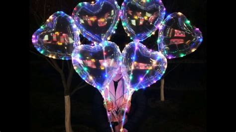 Como Inflar y Armar Tu Globo Led Transparente Corazón Gigante Ideal