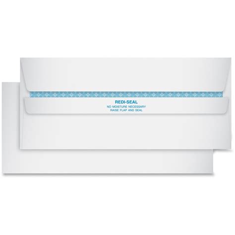 Quality Park No 10 Security Tinted Envelopes With Self Seal Closure