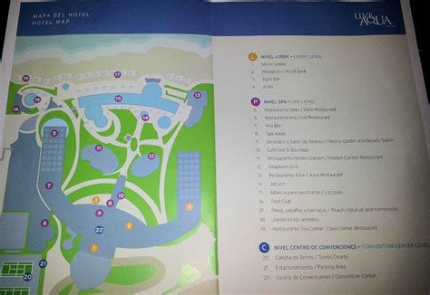 Resort Map Live Aqua Beach Resort Cancun Mexico