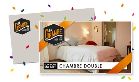 Bon Cadeau Chambre Double La Grange Aux Savoir Faire