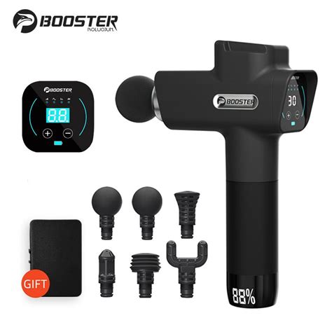 💰koop Booster M2 D Massage Gun 30 Speed Lcd Electric Neck Fascial Gun For Body Massager