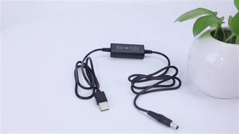 Input 5v Output 9v 12v Usb To Dc Converter Cable 12v Dc Dc Converter